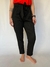 PANTALON NEGRO BAGGY CINTURA ELASTICA LAZO ZARA T.S - comprar online