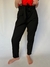 PANTALON NEGRO BAGGY CINTURA ELASTICA LAZO ZARA T.S