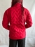 CAMPERA ROJA CON PELUCHE GRIS ADENTRO T.L NUEVA en internet