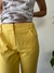 PANTALON AMARILLO DE CREP NUEVO ENGOGÓ T.L - tienda online