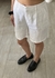 SHORT DE LINO PRIMARK BLANCO (NUEVO) - tienda online