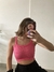 CROP TOP RIB FUCSIA T.XS PRIMARK (NUEVO)