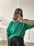 SWEATER VERDE ESMERALDA TEJIDO CON TIRITAS PRIMARK T.S (NUEVO) - comprar online