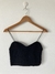 CROP TOP RIB CORAZON NEGRO T.L PRIMARK (NUEVO) - comprar online