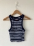 MUSCULOSA TOP RAYADO MORLEY AZUL CON RAYAS BLANCAS T.S PRIMARK (NUEVO) - comprar online