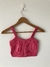 CROP TOP RIB FUCSIA T.XS PRIMARK (NUEVO) - comprar online