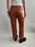 PANTALON ECOCUERO RECTO CAMEL BERNA T.0 - findeferia