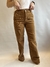 PANTALON WIDE BBC DE CORDEROY CAMEL WIDE LEADER T.24 - comprar online