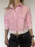 CAMISA CROP CON BOLSILLO ROSA BEBE NEW WOMAN T. XS