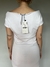 VESTIDO MIDI BLANCO ALGODON · ZARA · T.L - tienda online