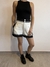 SHORT BLANCO CON DETALLES NEGROS NAUTICO CARMEN STEFFENS T.S/M