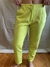 PANTALON SASTRERO VERDE LIMA PINZAS T.2