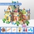 Casa de Bonecas Especial de Madeira Montessori - Missão Diversão - Brinquedos de alta qualidade para todos