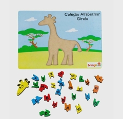 Coleção alfabetizar Girafa na internet