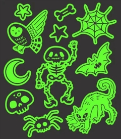 Tatuagem temporária glowfun Skeleton