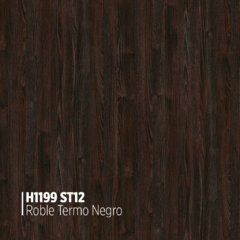 Eurodekor MDF Roble Termo Negro H1199 ST12 Egger - comprar online