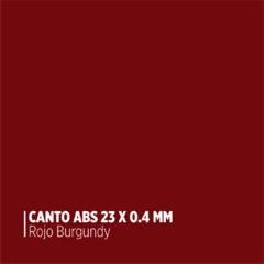 Canto combinado Rojo Burgundy U311 ST9 Egger MT. LINEAL - comprar online