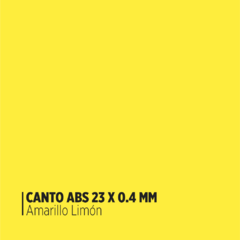 Canto combinado Amarillo Limón U131 ST9 Egger MT. LINEAL - comprar online