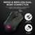 Redragon RANGER LITE M910-KS RGB USB 2.4G Wireless Gaming Mouse 8000 DPI 10 botões programável para gamer Ratos laptop PC na internet