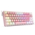 REDRAGON Fizz K617 RGB USB Mini Teclado Mecânico para Jogos Interruptor Vermelho 61 Teclas Cabo destacável com fio, portátil para viagens na internet