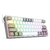 REDRAGON Fizz K617 RGB USB Mini Teclado Mecânico para Jogos Interruptor Vermelho 61 Teclas Cabo destacável com fio, portátil para viagens