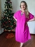 Vestido Camisa Plus Size Pink G3 - comprar online