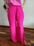 Calça Pantalona Plus Size Pink G2 - Roupas da Zu