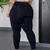 Calça Montaria Plus Size Adri Poliamida Preta G3 - comprar online