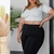 Calça Lipo Montaria Plus Size Poliamida Preta G4 - Roupas da Zu