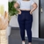 Calça Lipo Montaria Plus Size Poliamida Preta G4 na internet