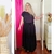 Vestido Char Malha Premium Plus Size Longo Preto 54 - loja online