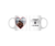 Taza Personalizada "Corazón" y código Spotify ideal para San Valentín, cumpleaños, aniversarios, cualquier ocasión