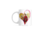 Taza Personalizada "Corazón-canción" y código Spotify ideal para San Valentín, cumpleaños, aniversarios, cualquier ocasión - comprar en línea