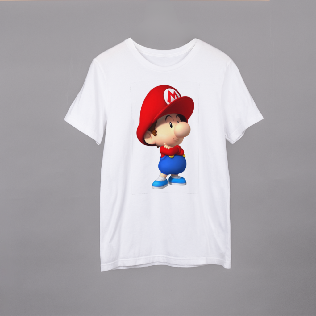 Playera de mario bros para niño hot sale