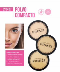 POLVO COMPACTO LAST TOUCH / PINK 21 #2427 en internet