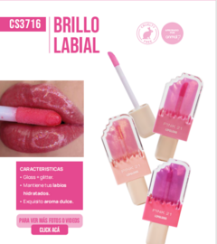 BRILLO LABIAL SWEET KISSEES / PINK 21 # CS3716