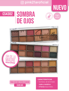 SOMBRA DE OJOS LUCKY ME / PINK 21#CS4302