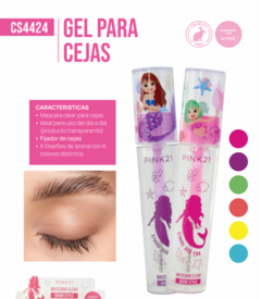 MASCARA TRASPARENTE BROW STYLE / PINK 21 # CS4424