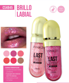 BRILLO LABIAL LAST TOUCH / PINK 21 # CS4845