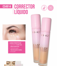 CORRECTOR LIQUIDO EASY / PINK 21 #CS 4914