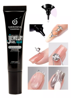 PEGAMENTO DE STRASS JEWELRY GEL GLUE 15ML/ CHERIMOYA # CH0342401 en internet