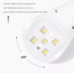 Lámpara Uv De Mano Para Uñas De Secado Rápido 18W #Q5 - comprar online