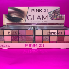 PINK 21 GLAM EYESHADOW & GLITTER / SOMBRAS PARA OJOS CON GLITTER #CS3431 - comprar online