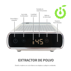 EXTRACTOR DE POLVO 80W- CHERIMOYA # BH003330