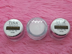 Tina Polímero Clear/White/Pink 30g - MODAIS MAYORISTAS