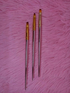 Set de Pinceles para gel/Poligel x3U #2621-20