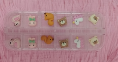 Apliques para uñas Animalitos x1u