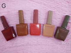 CHARM LIMIT GEL POLISH 12ML SET DE 5 UNIDADES