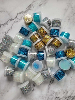 GLITTERS EN GEL