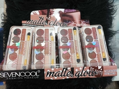 PALETA SOMBRA DE OJOS EFECTO MATTE &BRILLO / SEVENCOOL #6733